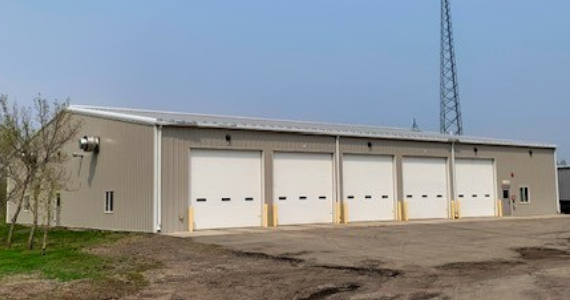 NDDOT Hillsboro Section Yard Equipment Storage Building